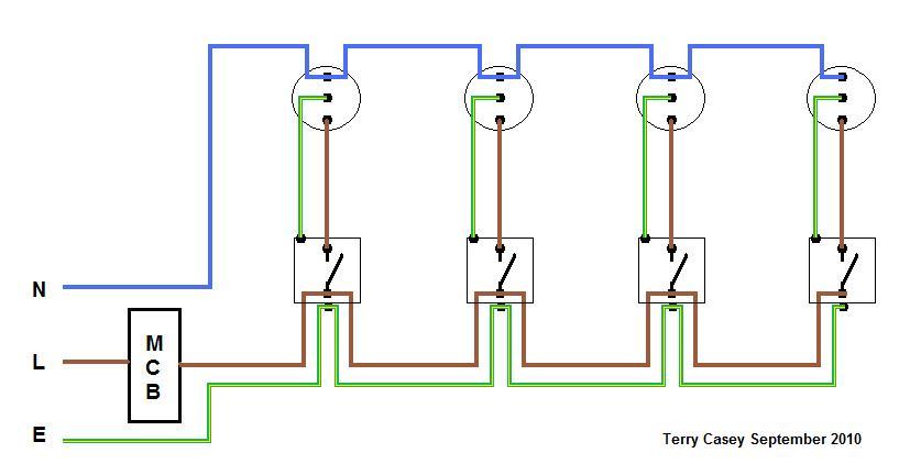 House Wiring For Beginners Diywiki, Wiring Diagrams Lighting Circuits